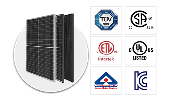 Photovoltaic Enterprise Certification Service Supply of solar modules of various series